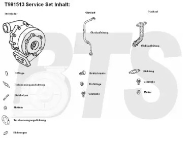 Компрессор BTS Turbo T981513